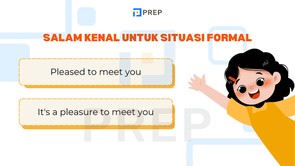 Salam Kenal Bahasa Inggris Untuk Situasi Formal