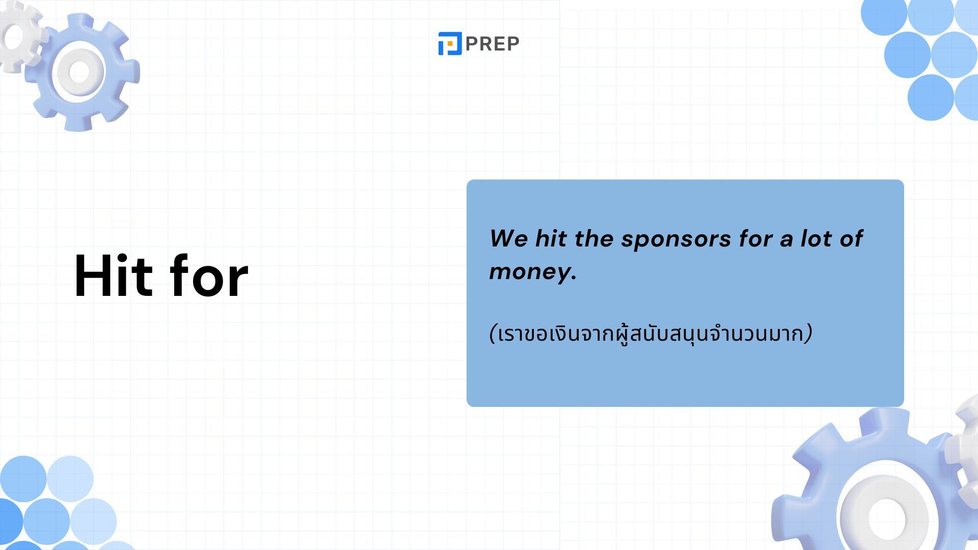 Phrasal Verb กับ Hit 