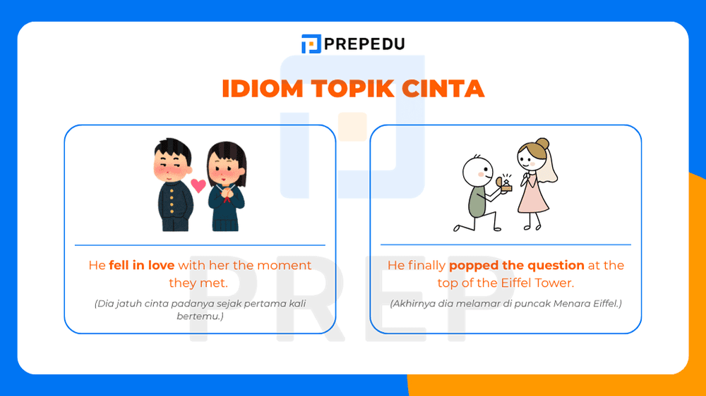 Idiom dalam Bahasa Inggris Topik Cinta