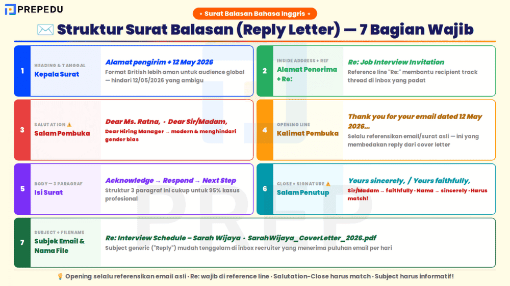 Struktur Email Balasan Profesional yang Dipakai Recruiter