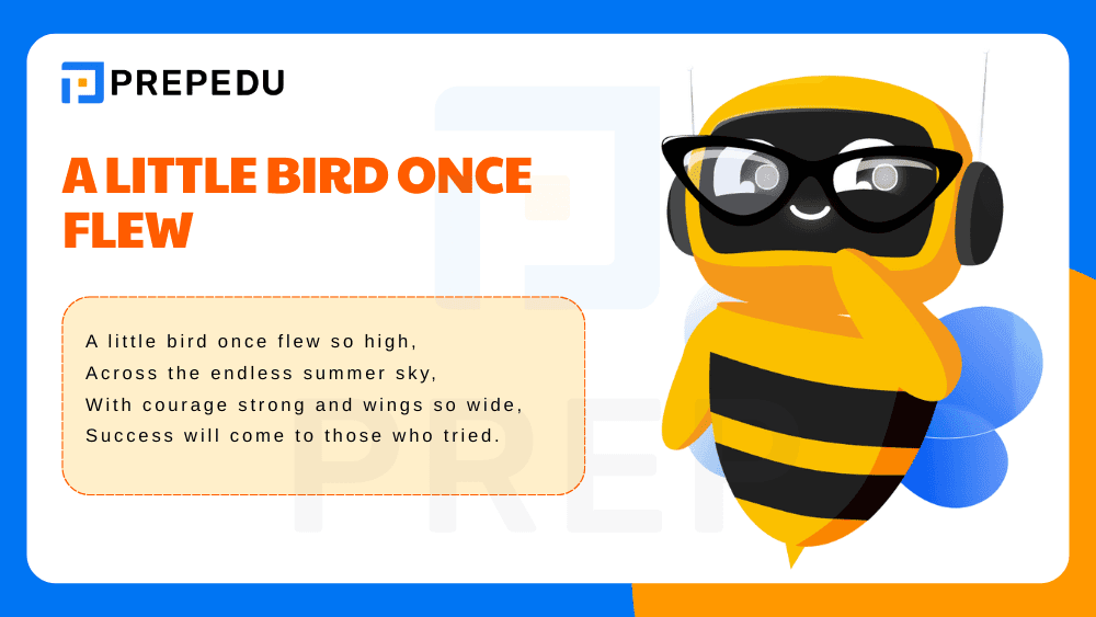 A Little Bird Once Flew