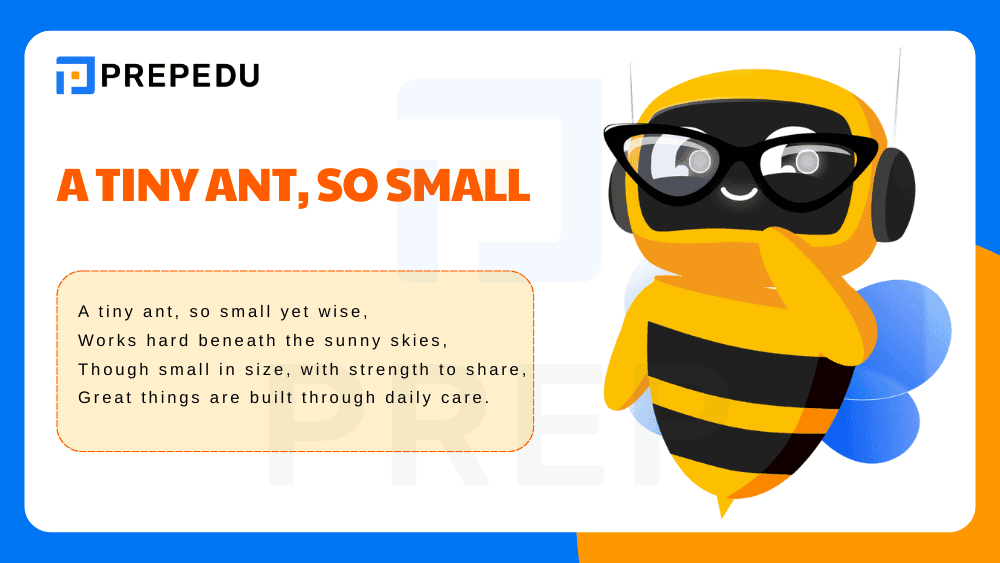 A Tiny Ant, So Small