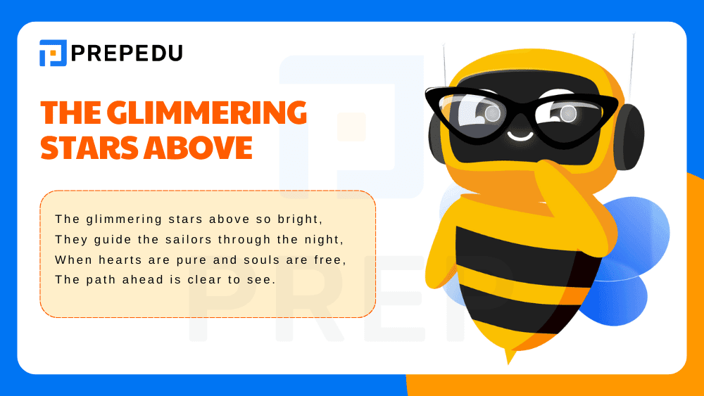 The Glimmering Stars Above