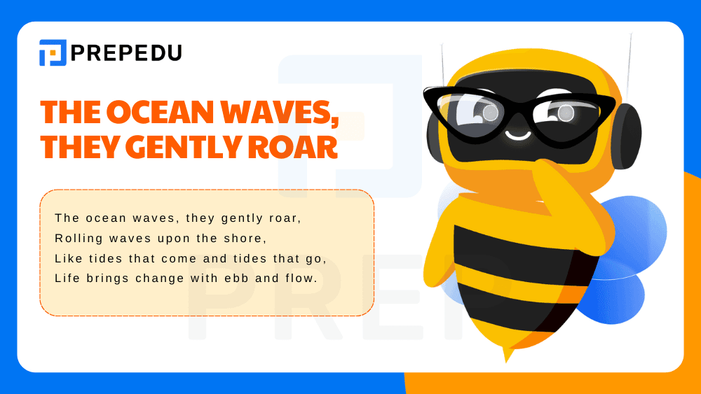 The Ocean Waves, They Gently Roar