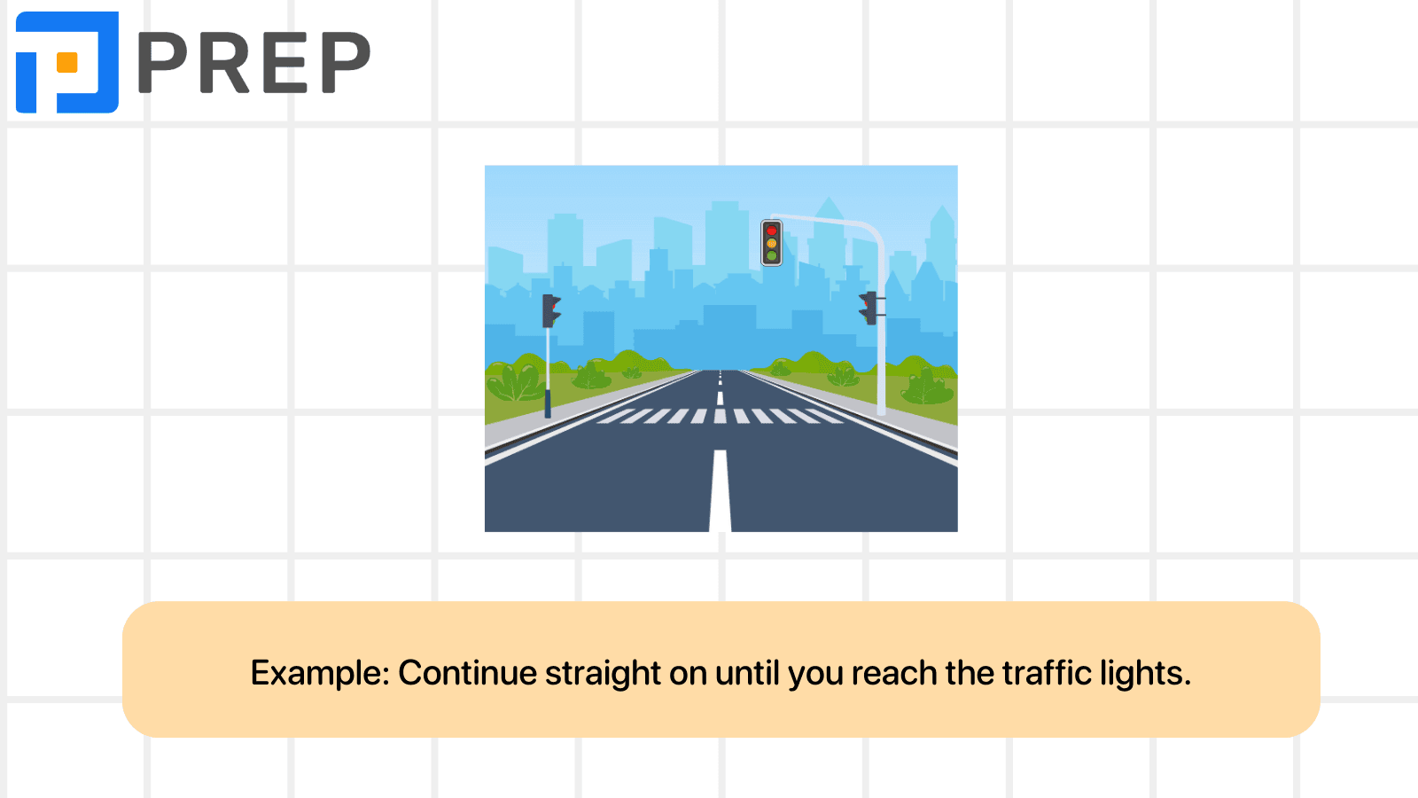English road vocabulary: General words