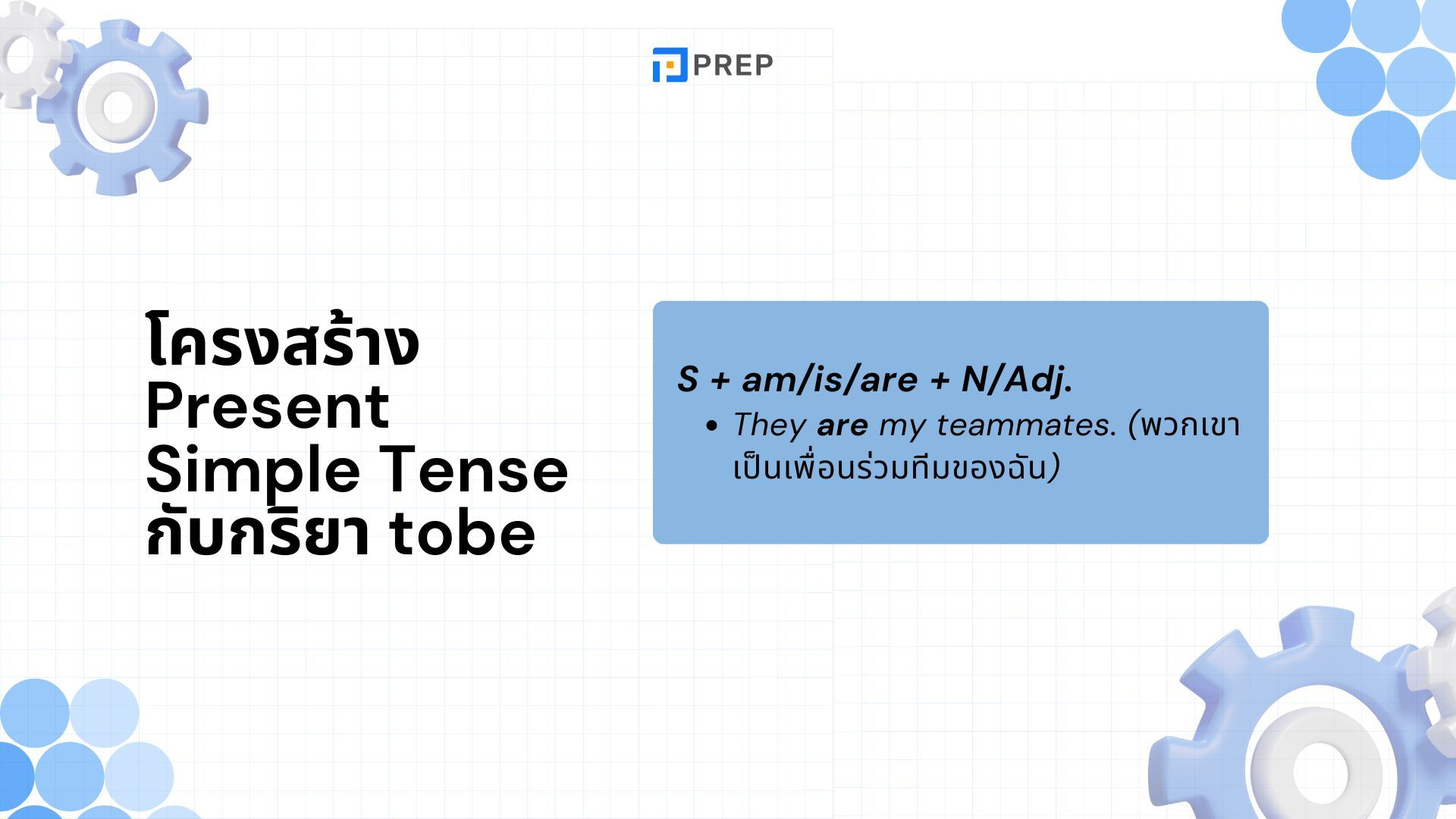 การใช้ Simple Present Tense ภาษาอังกฤษ - กฎและตัวอย่าง