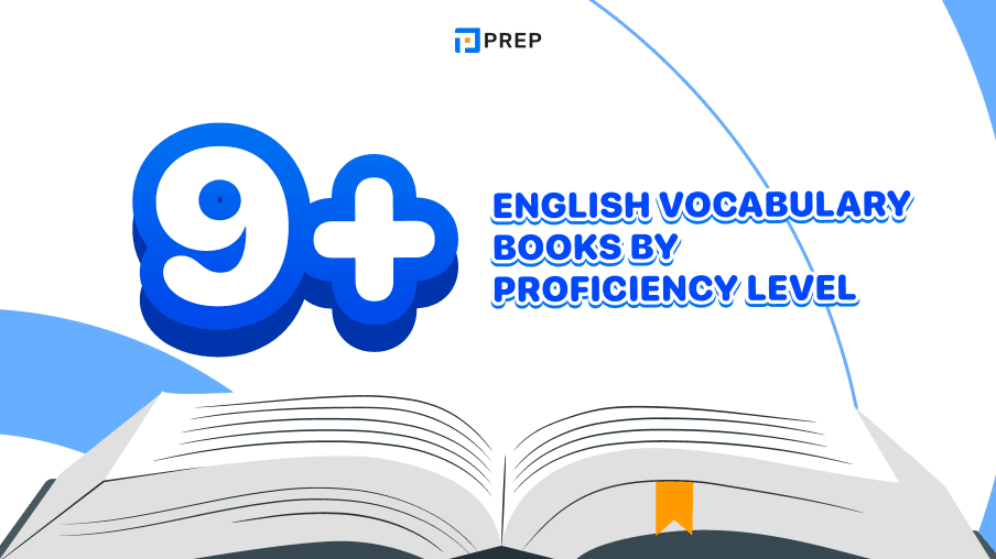 9+ English vocabulary books by proficiency level