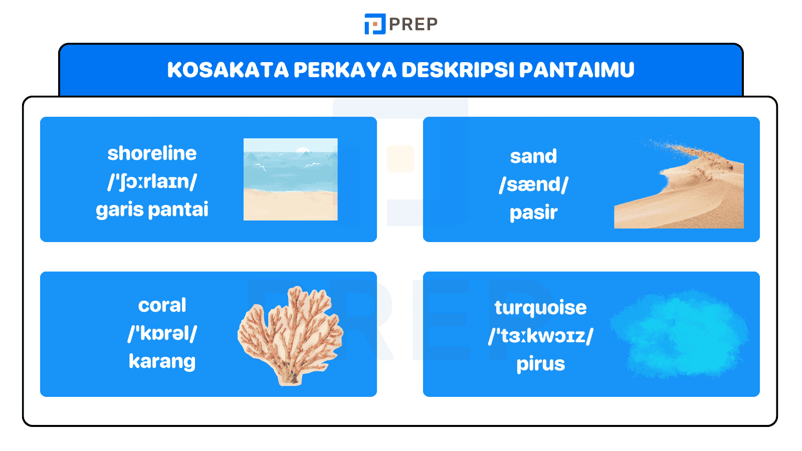 Upgrade Deskripsi Pantai Pink dengan Pilihan Kata yang Tepat