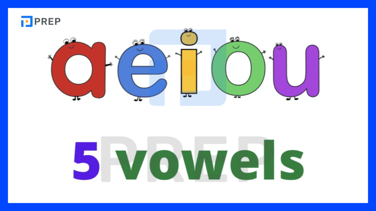 Huruf Bahasa Inggris Vokal (Vowels)