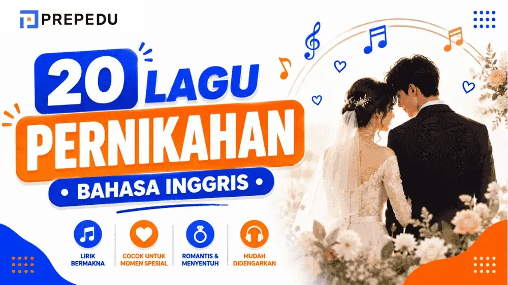Lagu Pernikahan Bahasa Inggris untuk Wedding Impian