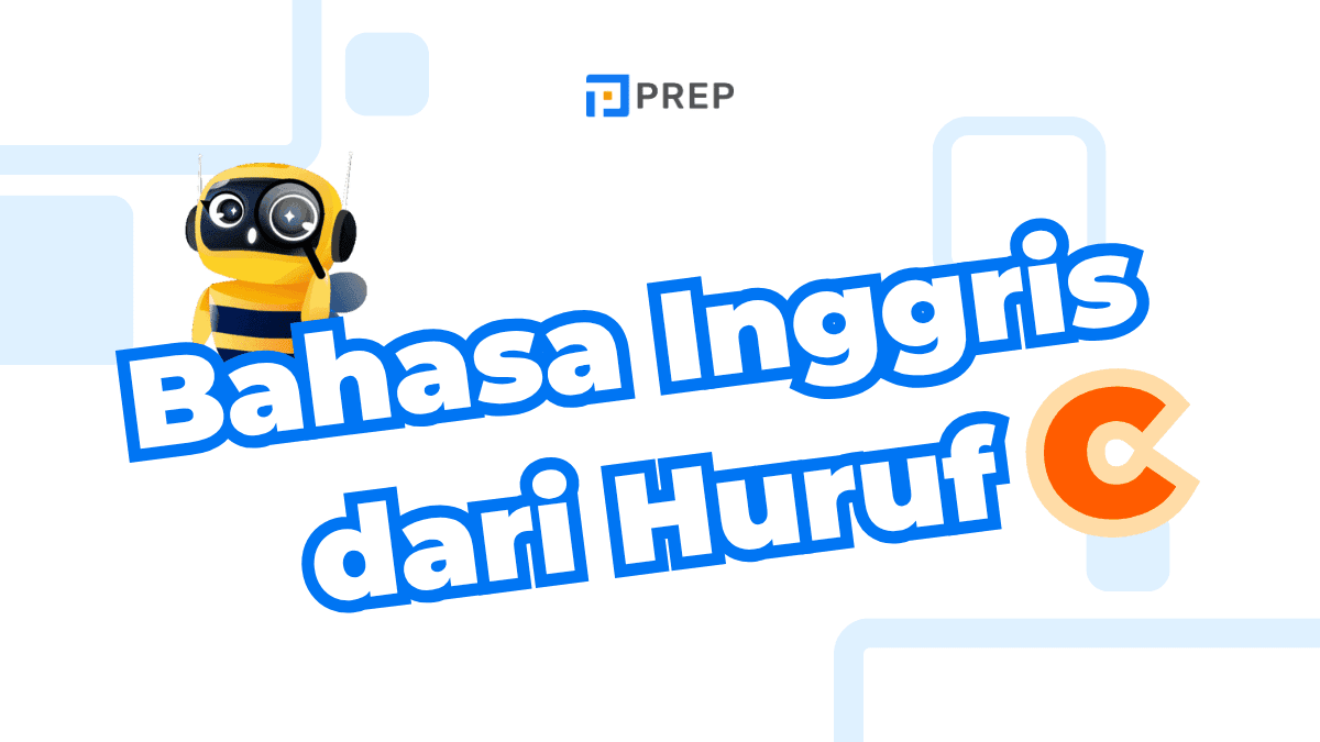 Bahasa Inggris dari Huruf C