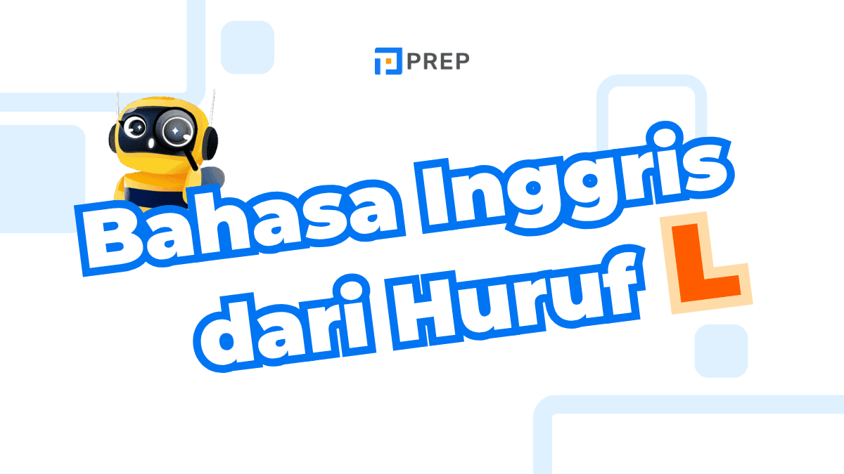 bahasa inggris dari huruf l
