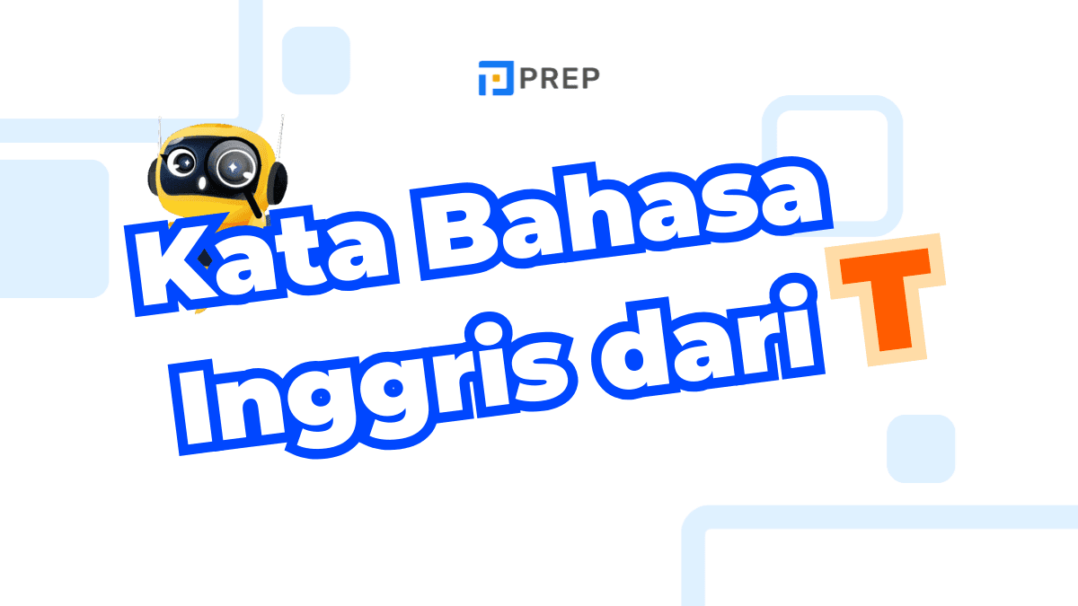 Kata Bahasa Inggris dari T