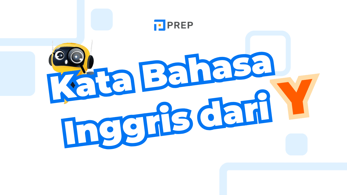 Kata Bahasa Inggris dari Y