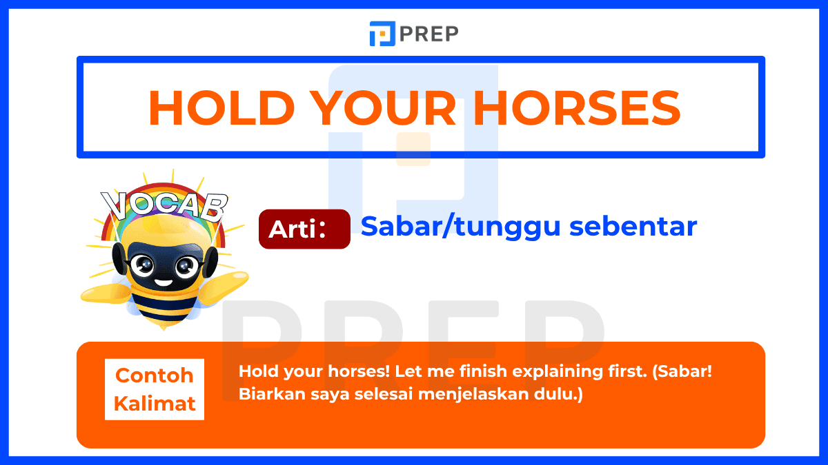 Idiom Bahasa Inggris yang Dimulai dengan Huruf H