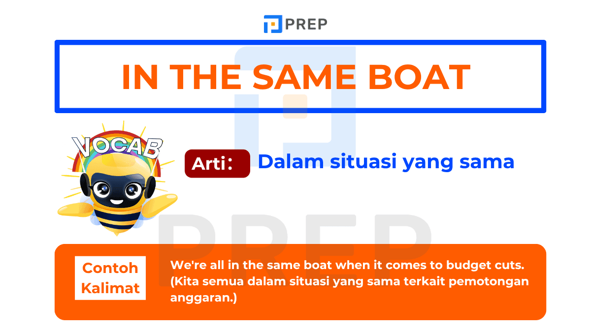 Idiom Bahasa Inggris yang Dimulai dengan Huruf I