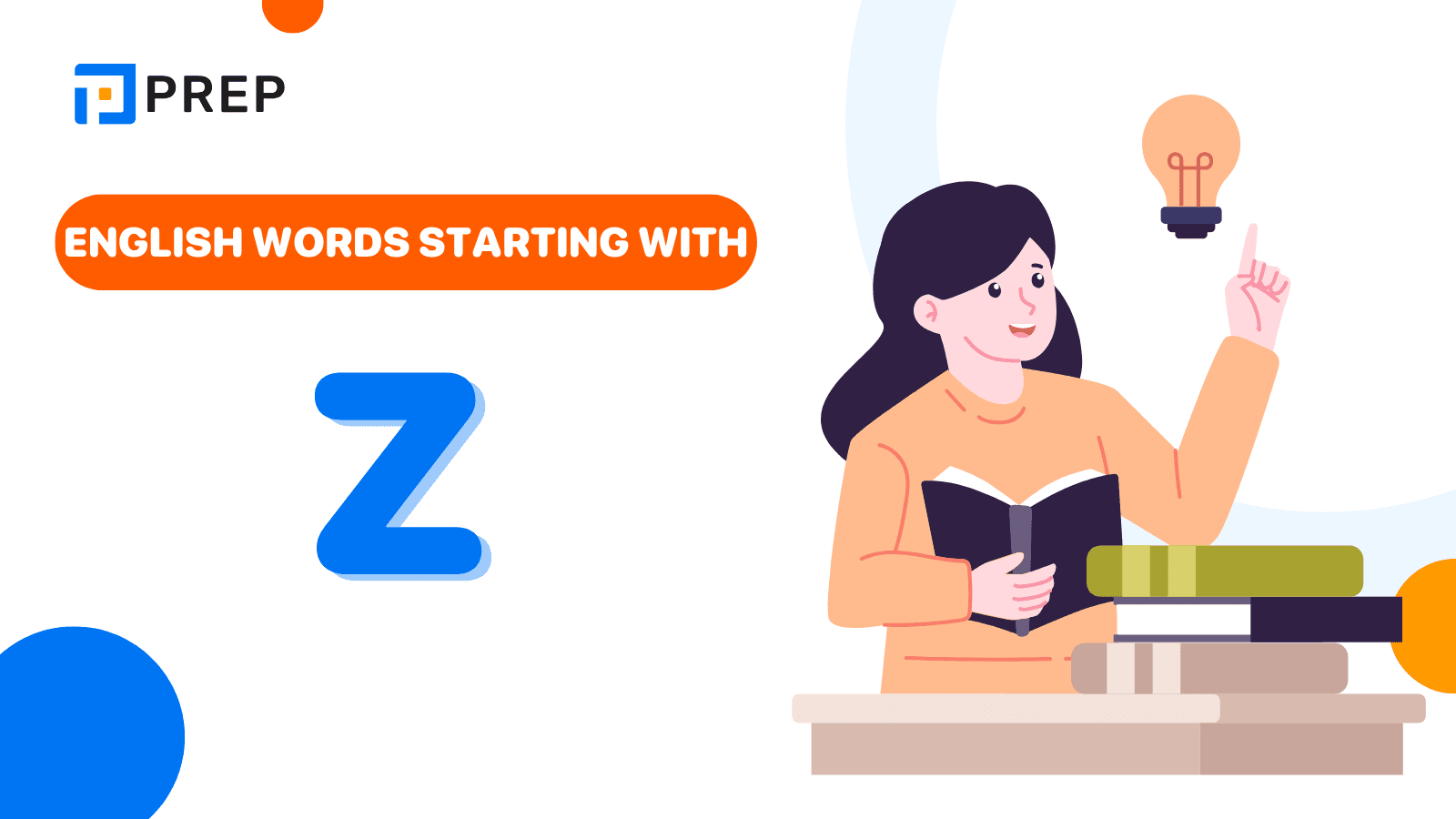 100+ common English words starting with Z