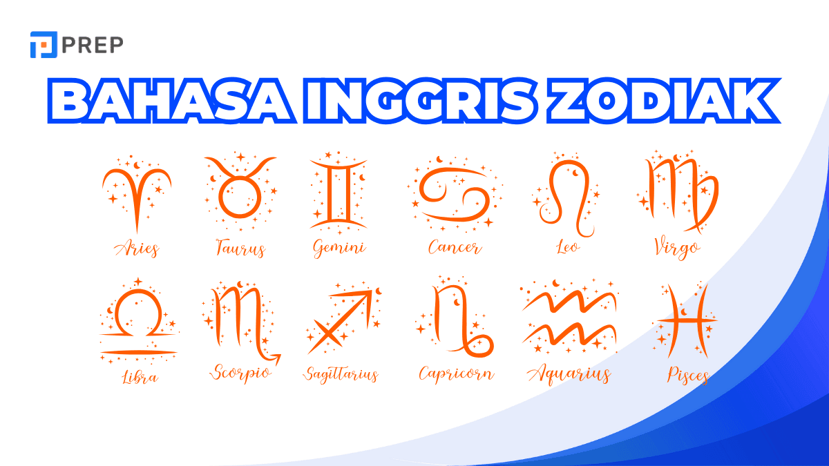 Bahasa Inggris Zodiak