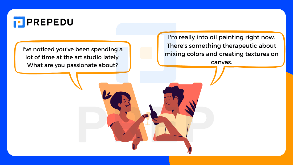 Contoh Dialog Berbagi Passion