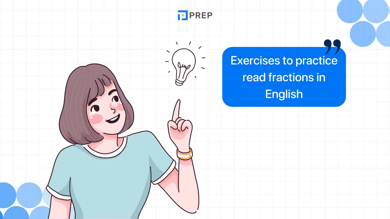Exercises to practice read fractions in English with answers