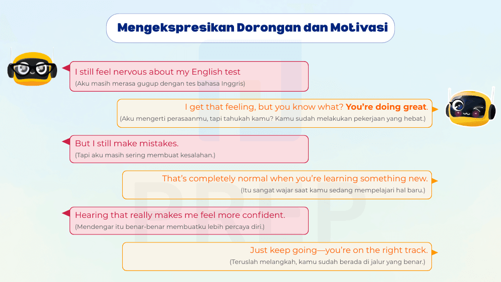 Mengekspresikan Emosi Positif, Dorongan, dan Motivasi