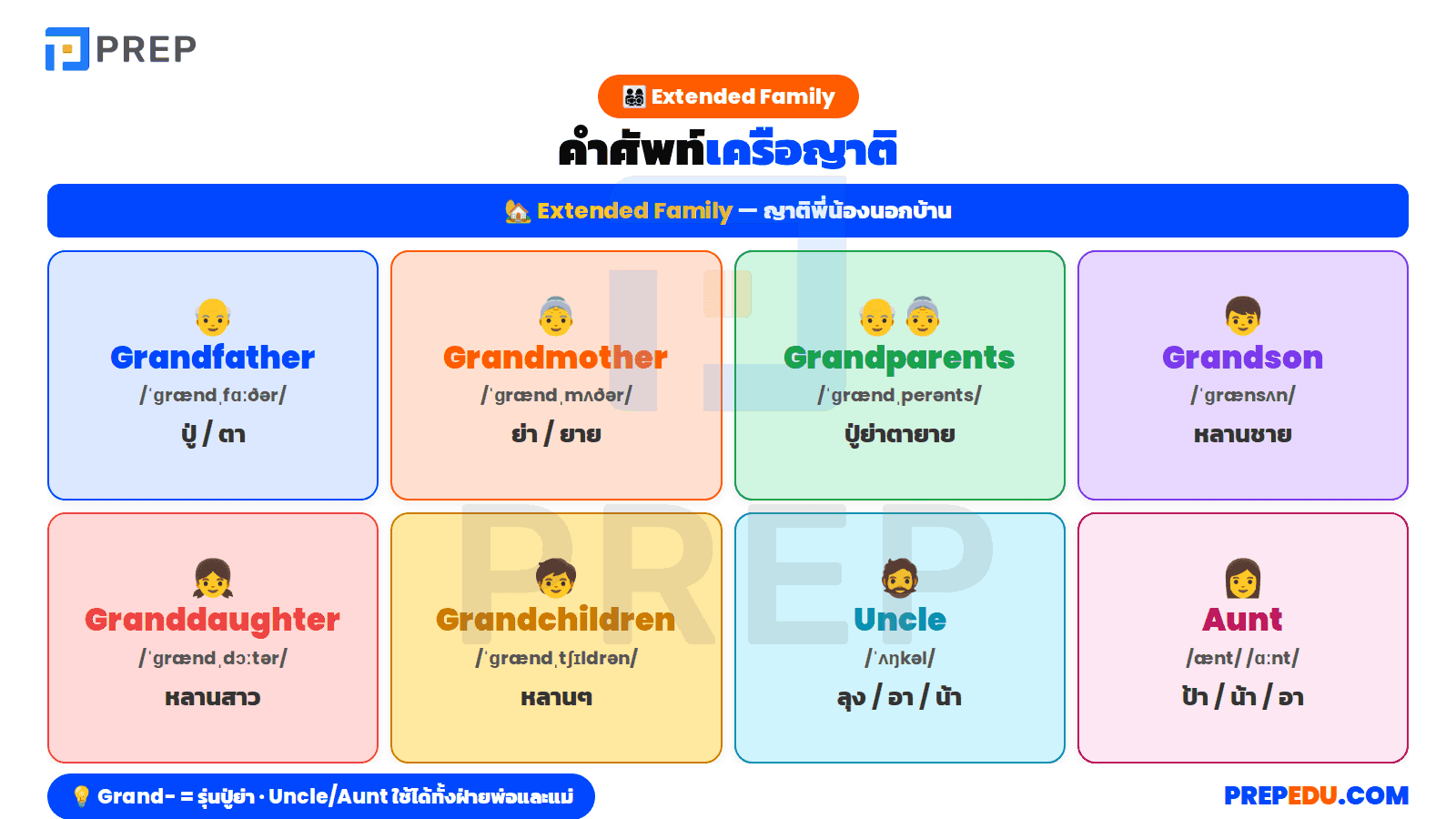 เครือญาติ Extended Family
