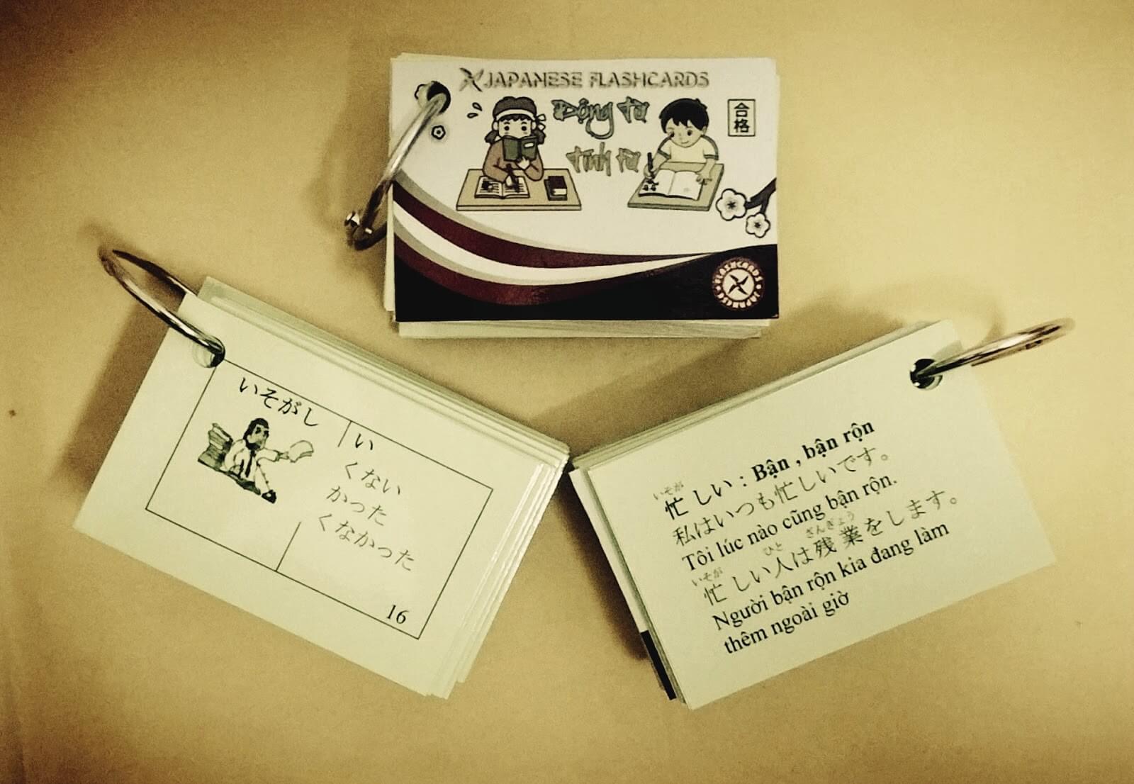 Học từ vựng qua flashcard