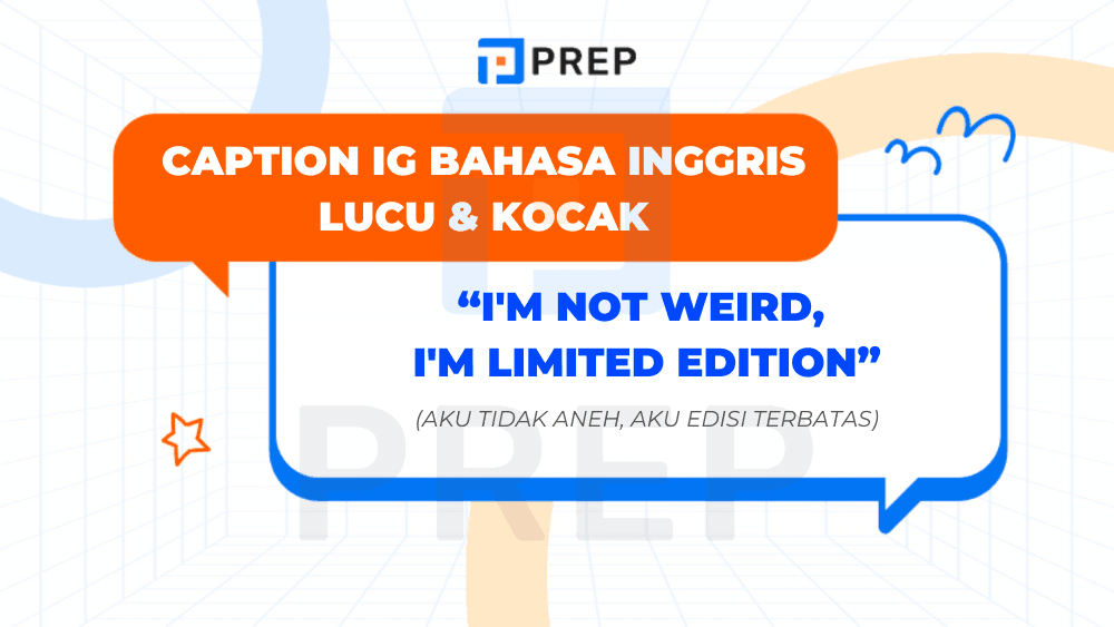 Caption IG Bahasa Inggris Lucu & Kocak