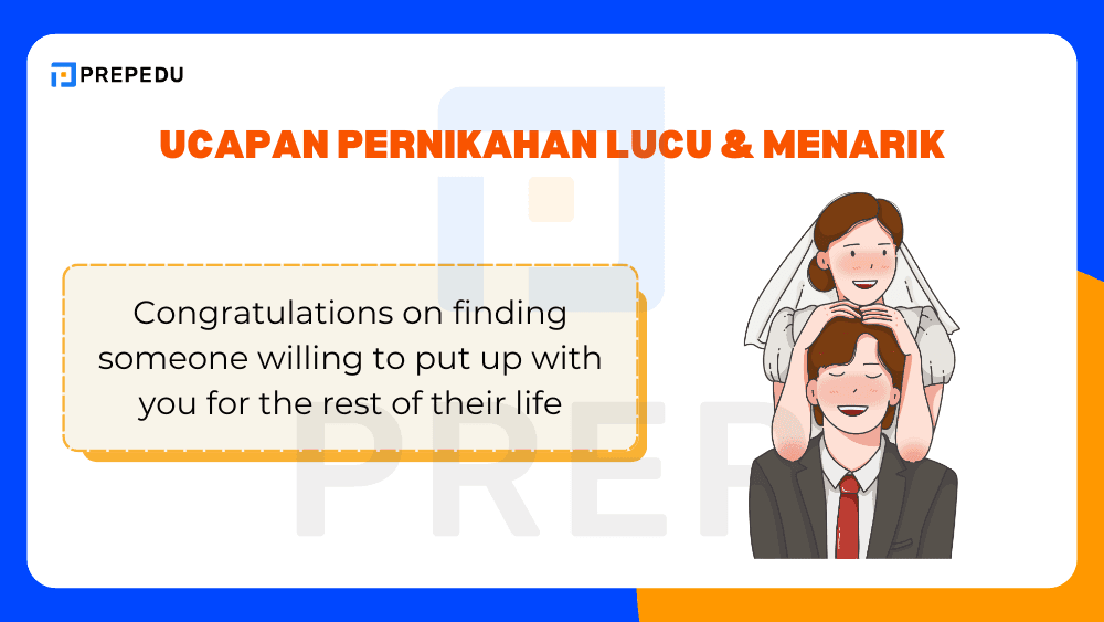 Ucapan Pernikahan Lucu & Menarik