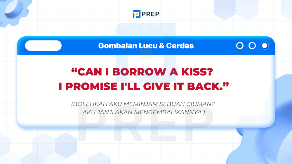 Gombalan Bahasa Inggris Lucu & Cerdas