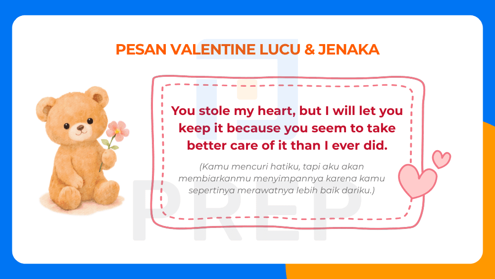 Pesan Valentine Lucu & Jenaka Penuh Tawa