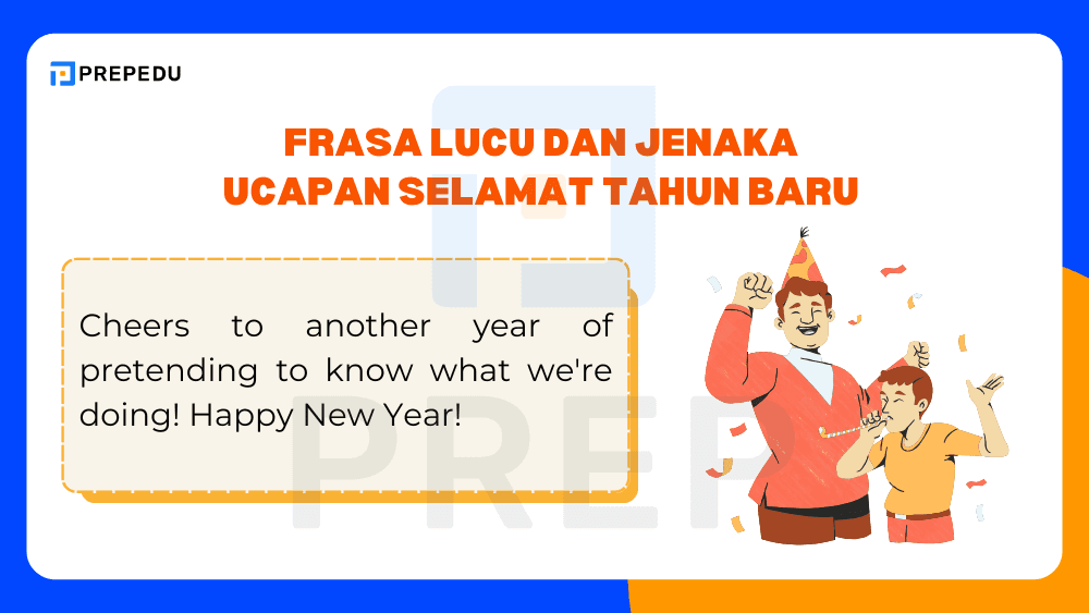 Frasa Lucu dan Jenaka Ucapan Selamat Tahun Baru