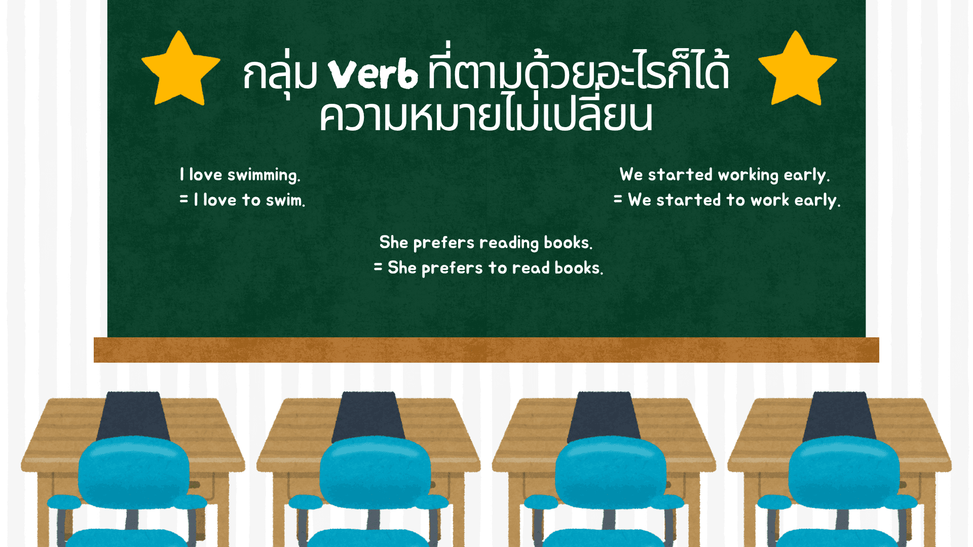 Gerund Infinitive ใช้ยังไงให้ถูกต้อง? พร้อมตัวอย่างเข้าใจง่าย