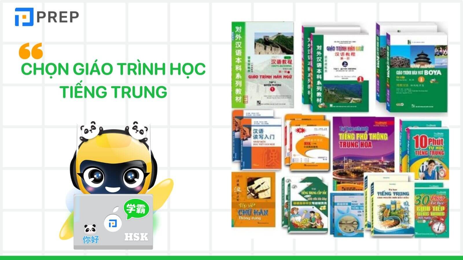 Trung tâm học tiếng Trung chất lượng sẽ có tài liệu học phù hợp cho học viên