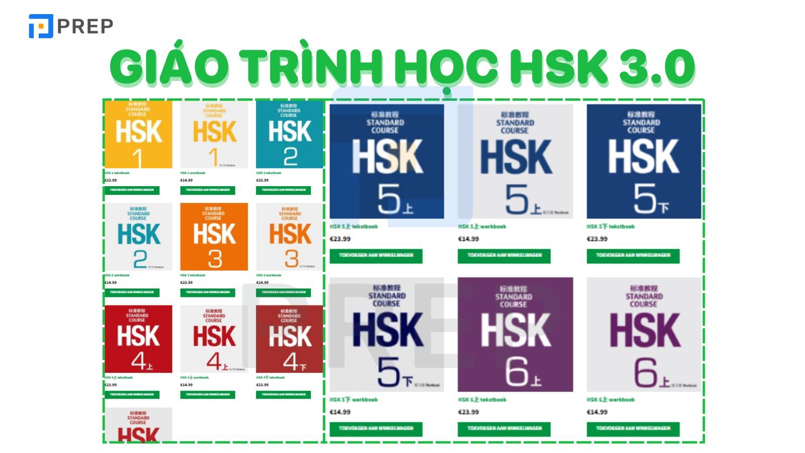 Giáo trình ôn luyện HSK 3.0 chính thống
