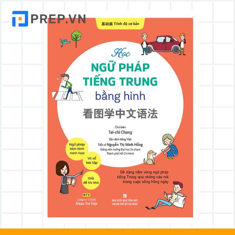 Sách học ngữ pháp tiếng Trung bằng hình