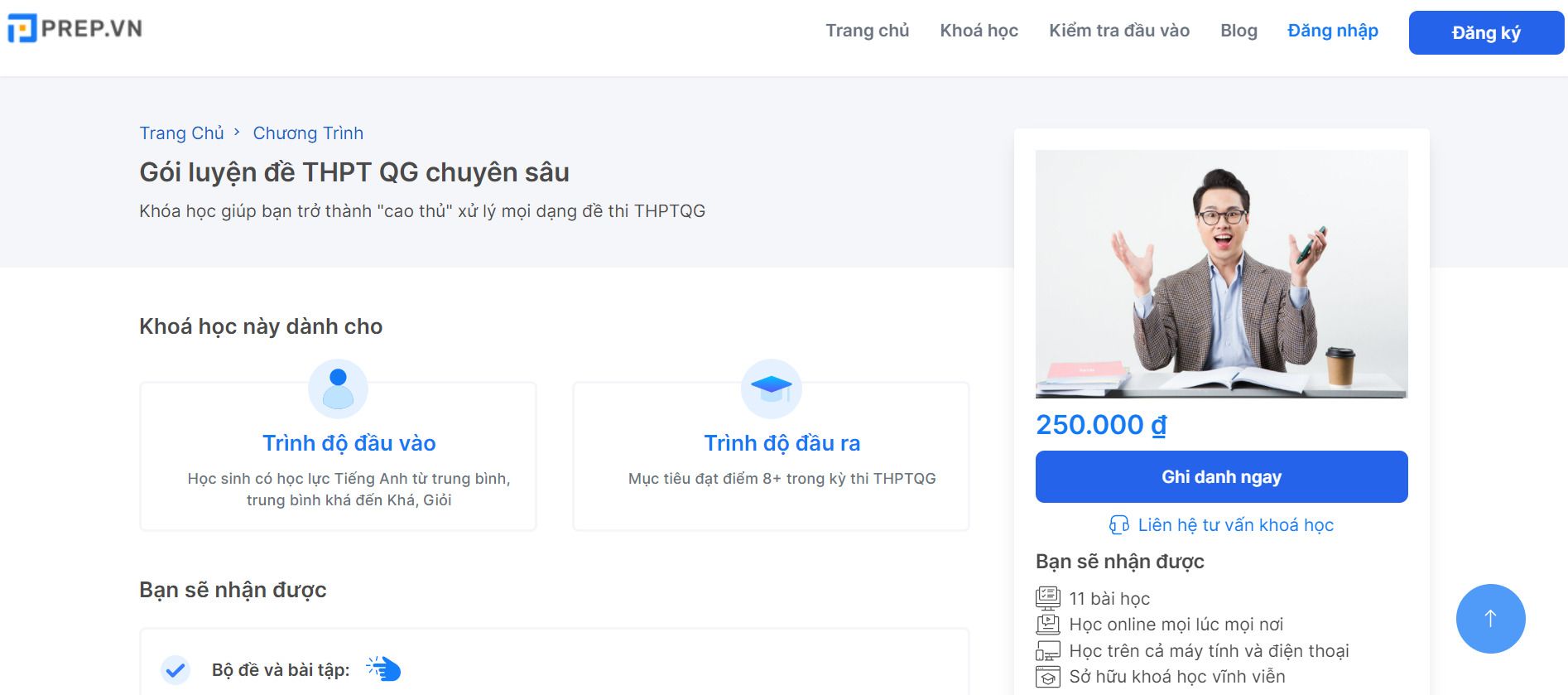 Gói Luyện đề Chuyên sâu môn Tiếng Anh THPT Quốc gia