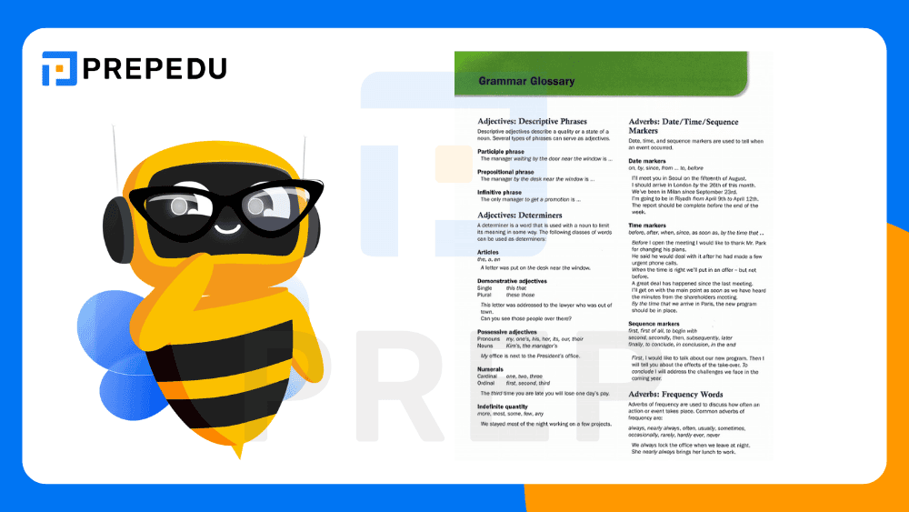 Konten Tata Bahasa dalam Buku Oxford Preparation Course for the TOEIC Test