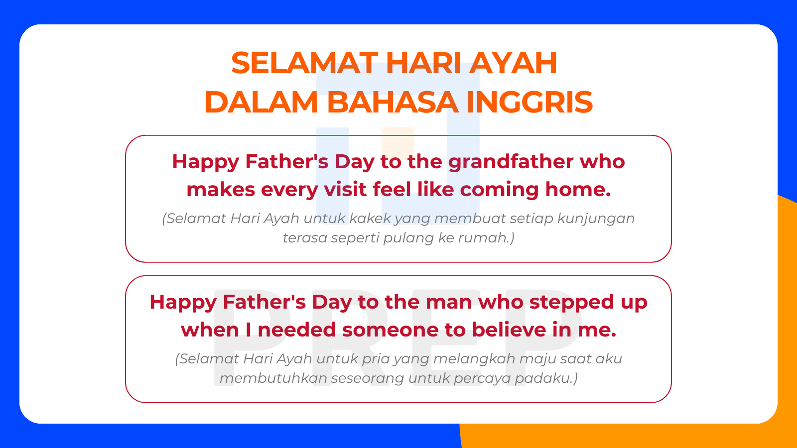 Makna Selamat Hari Ayah dalam Bahasa Inggris bagi Figur Ayah Sejati