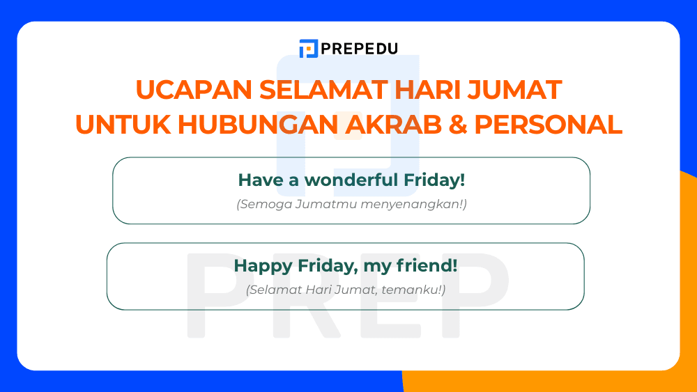 Sapaan Jumat yang Hangat dan Personal