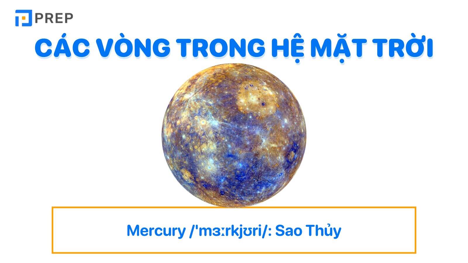 Hệ mặt trời tiếng Anh