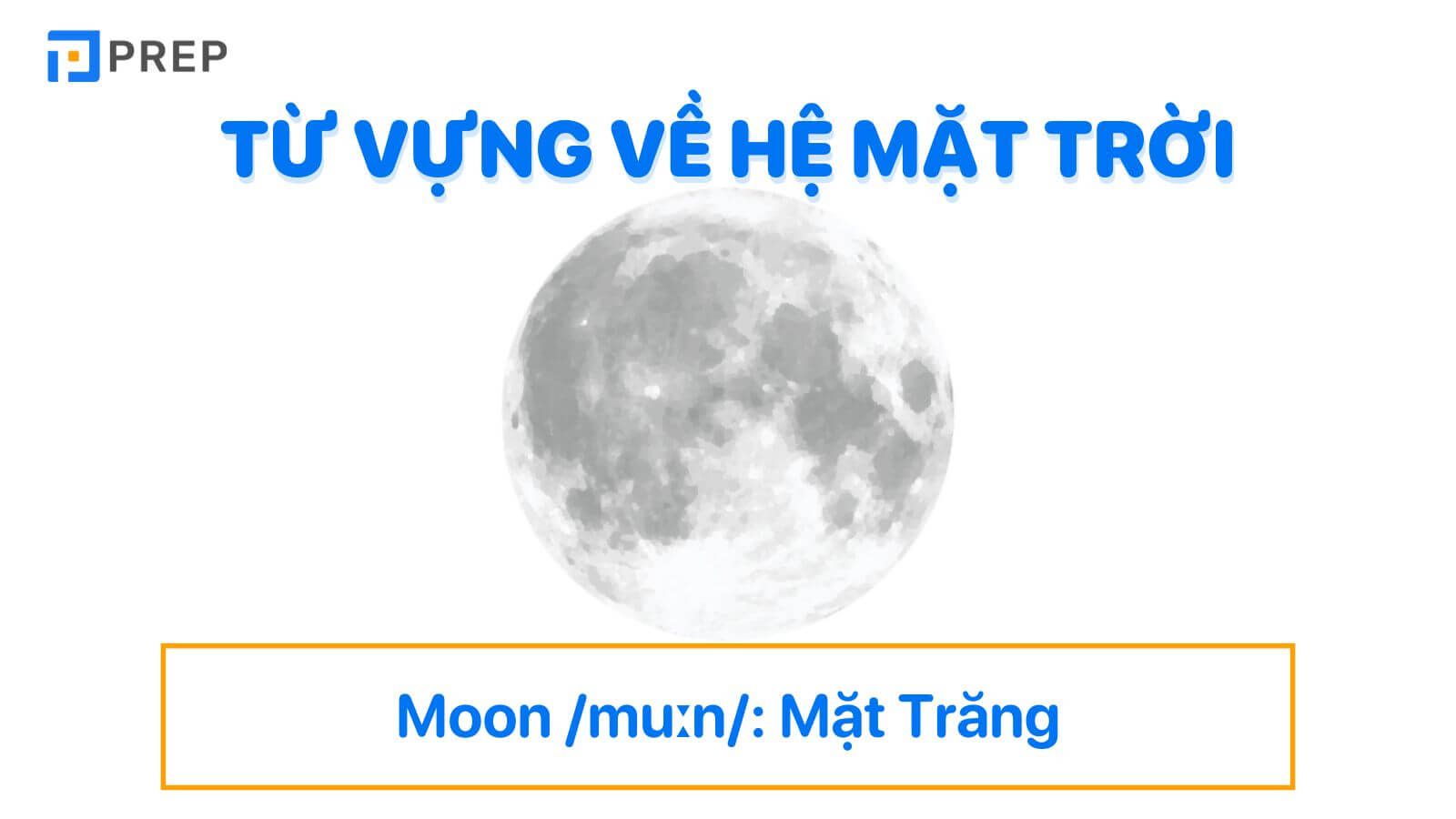Hệ mặt trời tiếng Anh