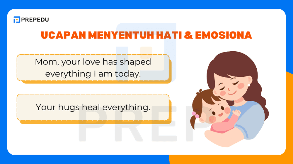 Ucapan Menyentuh Hati dan Emosional untuk Selamat Hari Ibu Bahasa Inggris
