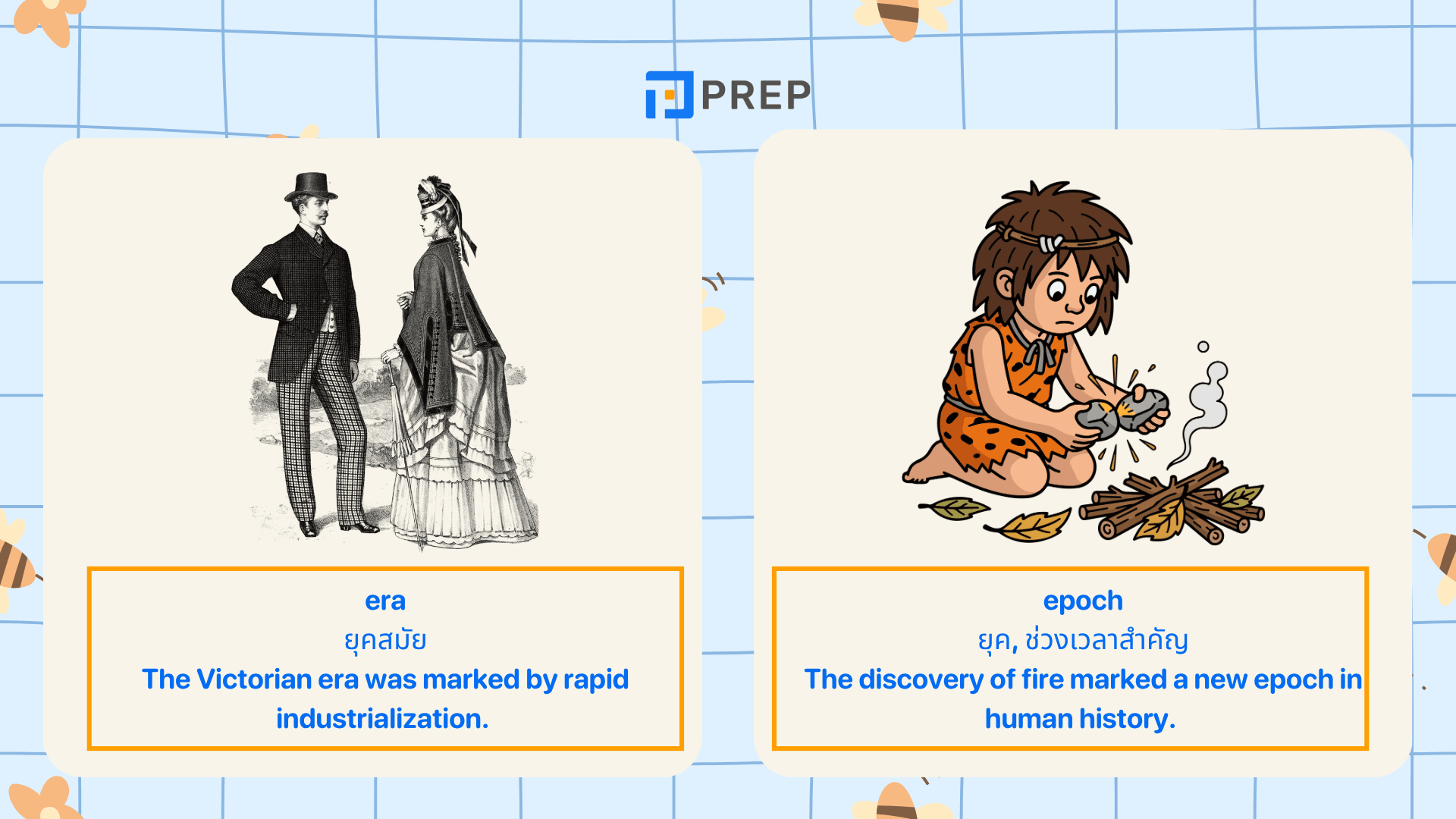 คำศัพท์ประวัติศาสตร์ ภาษาอังกฤษ รวม History Vocabulary ที่ต้องรู้