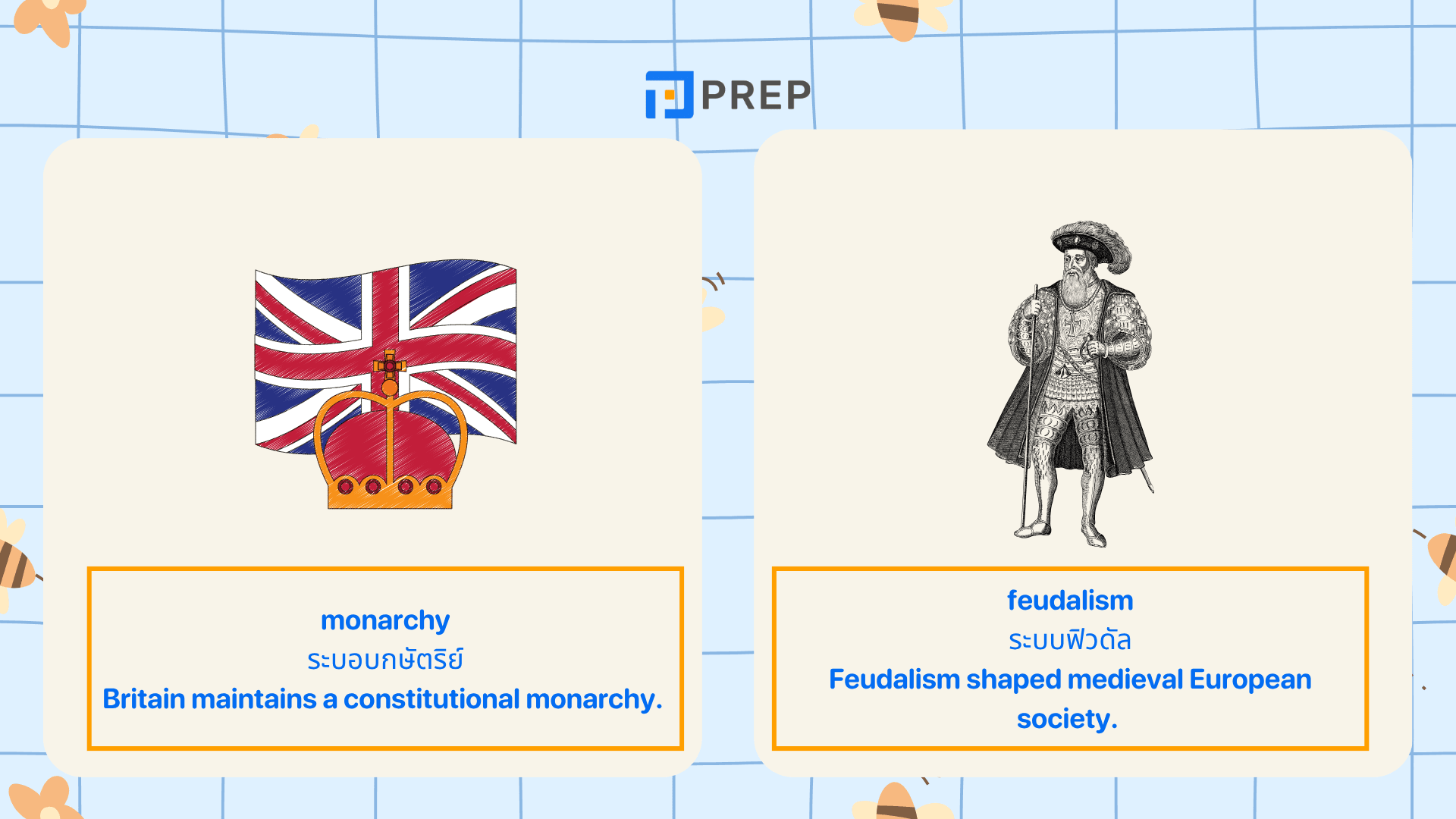 คำศัพท์ประวัติศาสตร์ ภาษาอังกฤษ รวม History Vocabulary ที่ต้องรู้