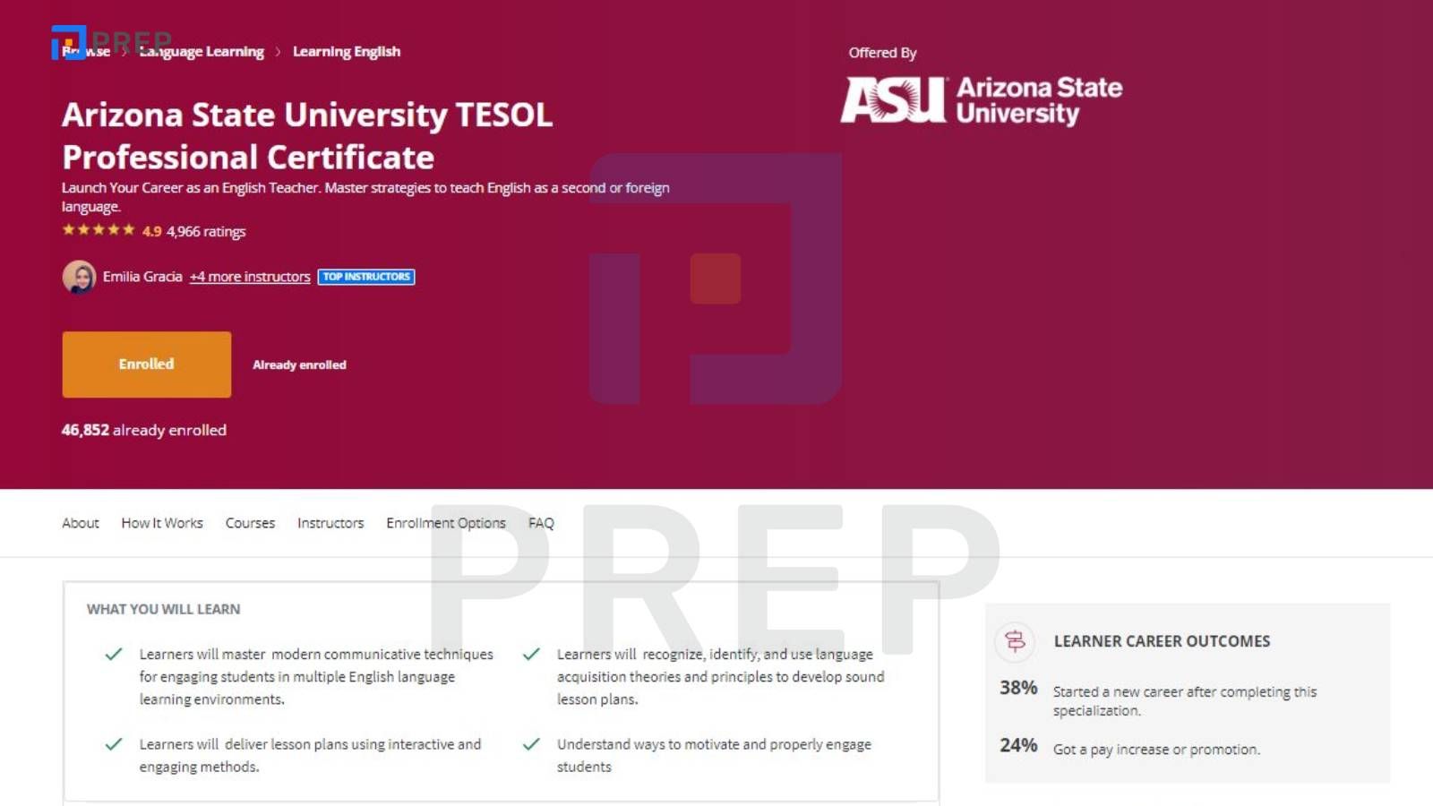 Học TESOL online ở đâu uy tín?