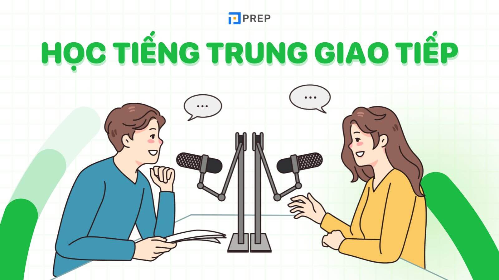 Học tiếng Trung giao tiếp cho người mới bắt đầu