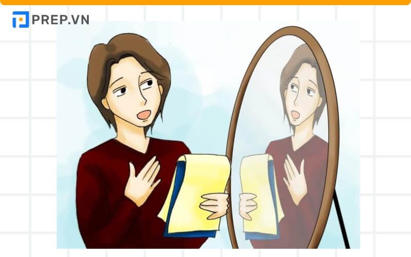 Luyện nói trước gương giúp học tiếng Trung giao tiếp hiệu quả