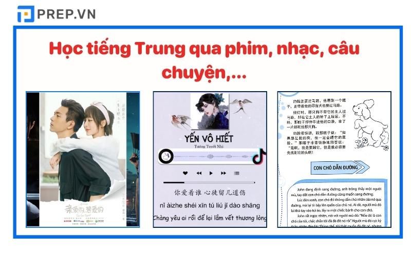 Học tiếng Trung hiệu quả bằng các phương pháp trực quan sinh động