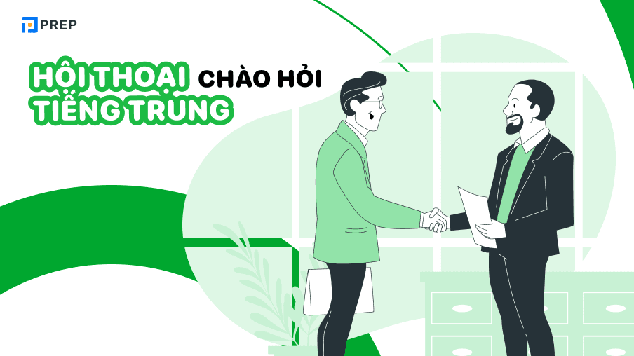 hội thoại chào hỏi tiếng trung